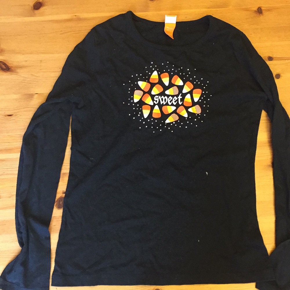 “Sweet” candy corn kids shirt